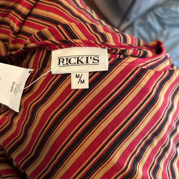 NWT Ricki’s Striped Blouse - Picture 2 of 3